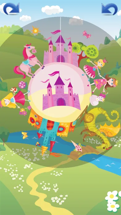 Princess puzzle for girls and toddlers سکرین شاٹس