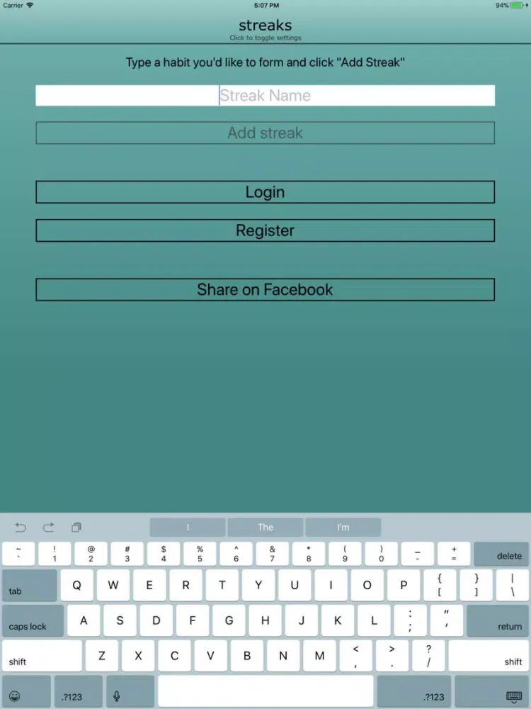 ภาพหน้าจอของ streaks - good habit builder iPad 