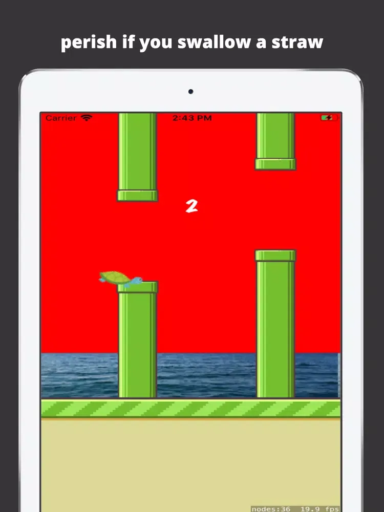 Swimming Turtle iPad  स्क्रीनशॉट