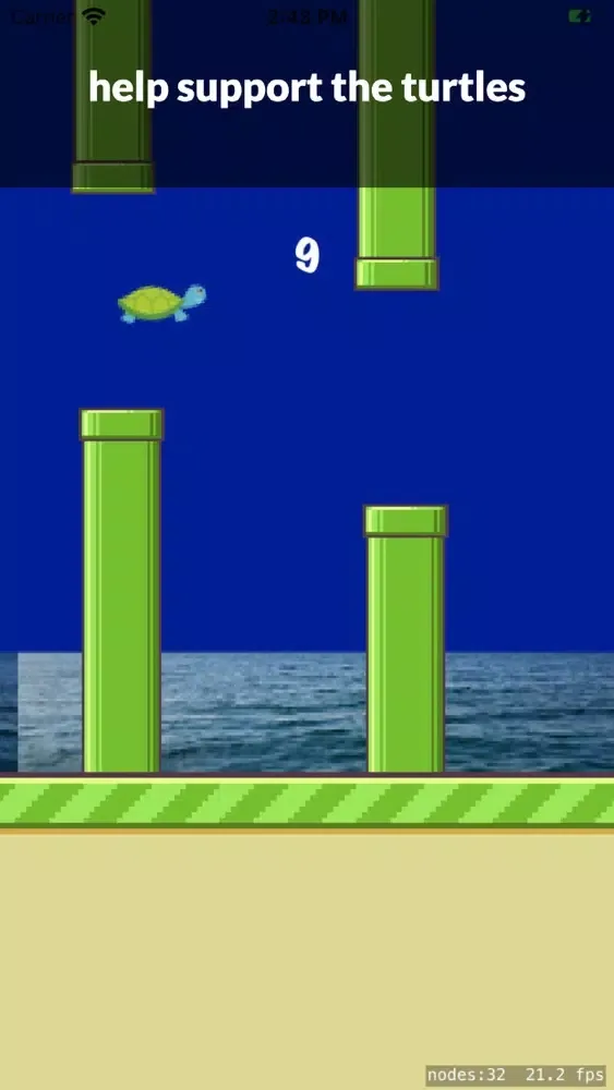 Swimming Turtle स्क्रीनशॉट