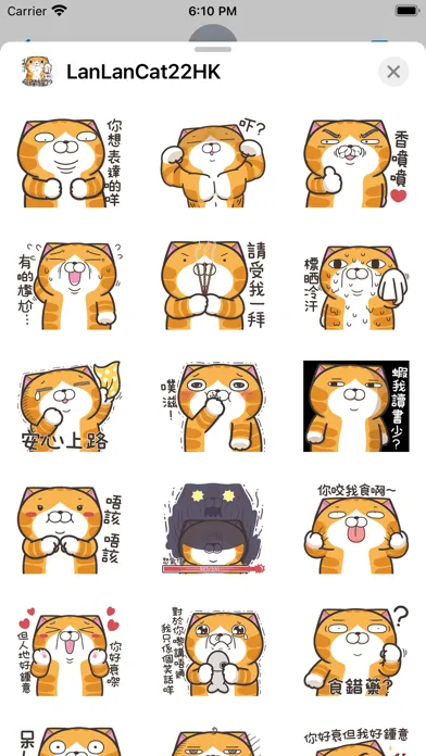 Captures d'écran de 白爛貓 22 (HK)