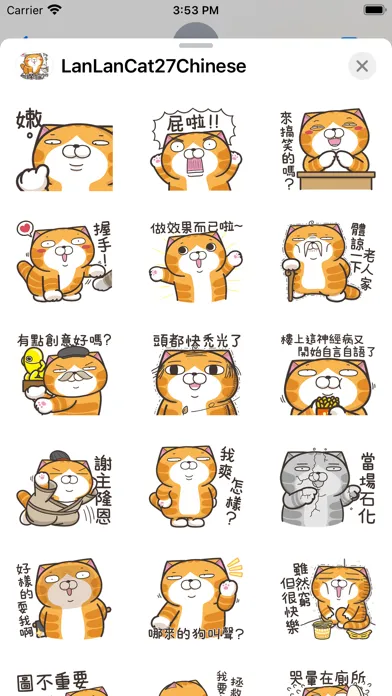 ภาพหน้าจอของ 白爛貓27 超開心
