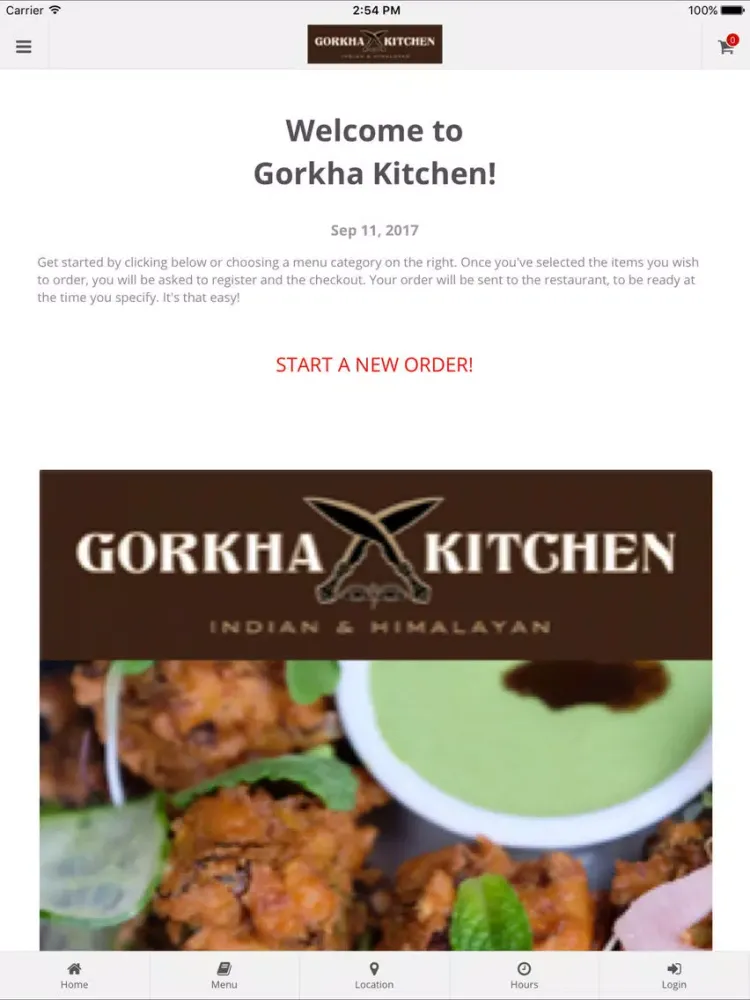 Gorkha Kitchen iPad  スクリーンショット