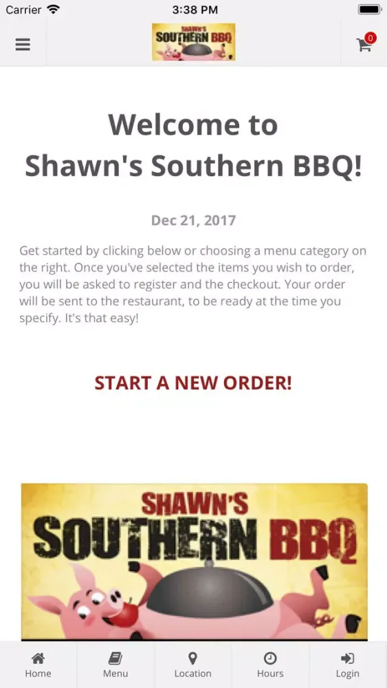 Shawn's Southern BBQ应用截图