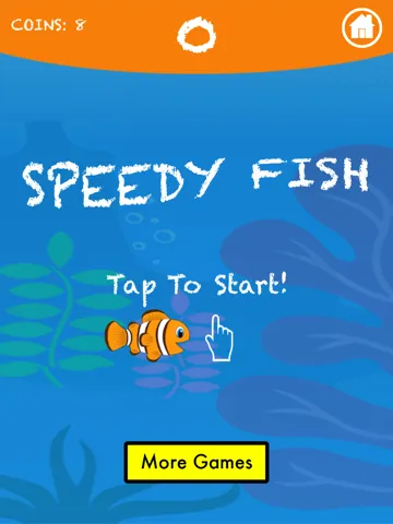Speedy Fish - An Endless Flappy Splashy Crossy Zig Zag Fish Adventure Party! iPad 應用截圖