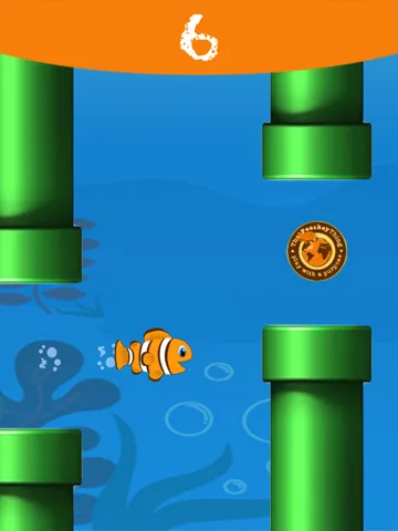 Speedy Fish - An Endless Flappy Splashy Crossy Zig Zag Fish Adventure Party! iPad 應用截圖