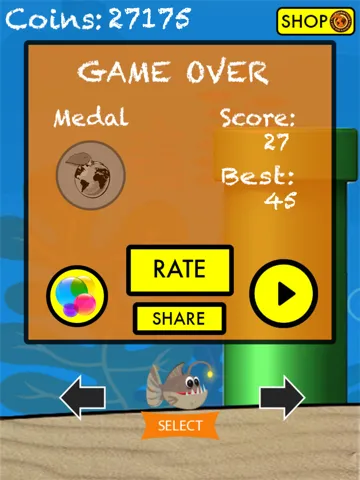Speedy Fish - An Endless Flappy Splashy Crossy Zig Zag Fish Adventure Party! iPad 應用截圖