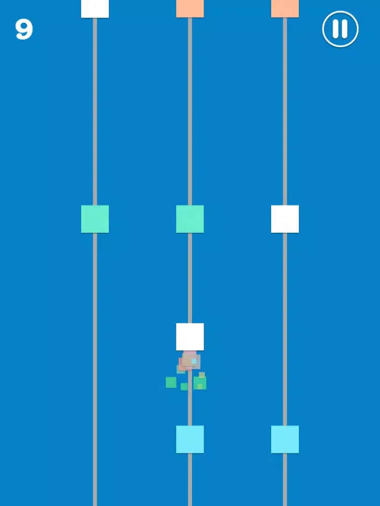 Color Crack Attack - #1 Best Endless Arcade Zig Zag Dodge Geometry Party Unlimited! iPad  Screenshots