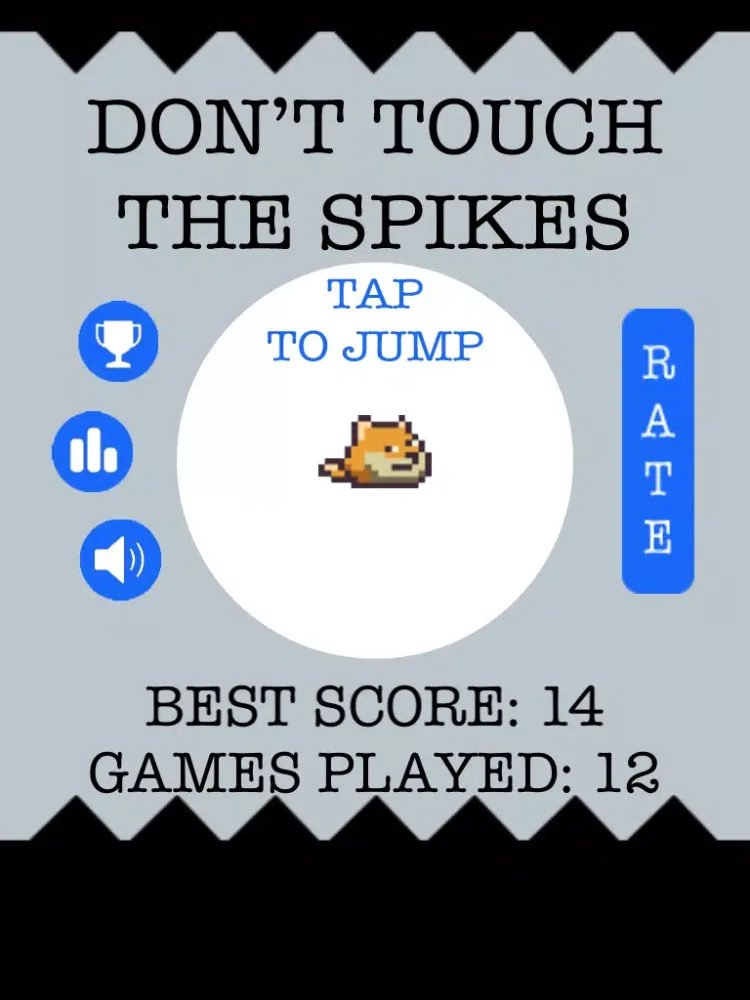 Doge: Don’t Touch The Spikes! iPad  スクリーンショット
