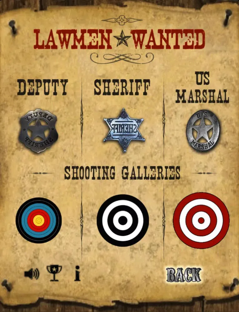 Capturas de tela do A Western Shootout: A Fun Free Shooting Gallery iPad 