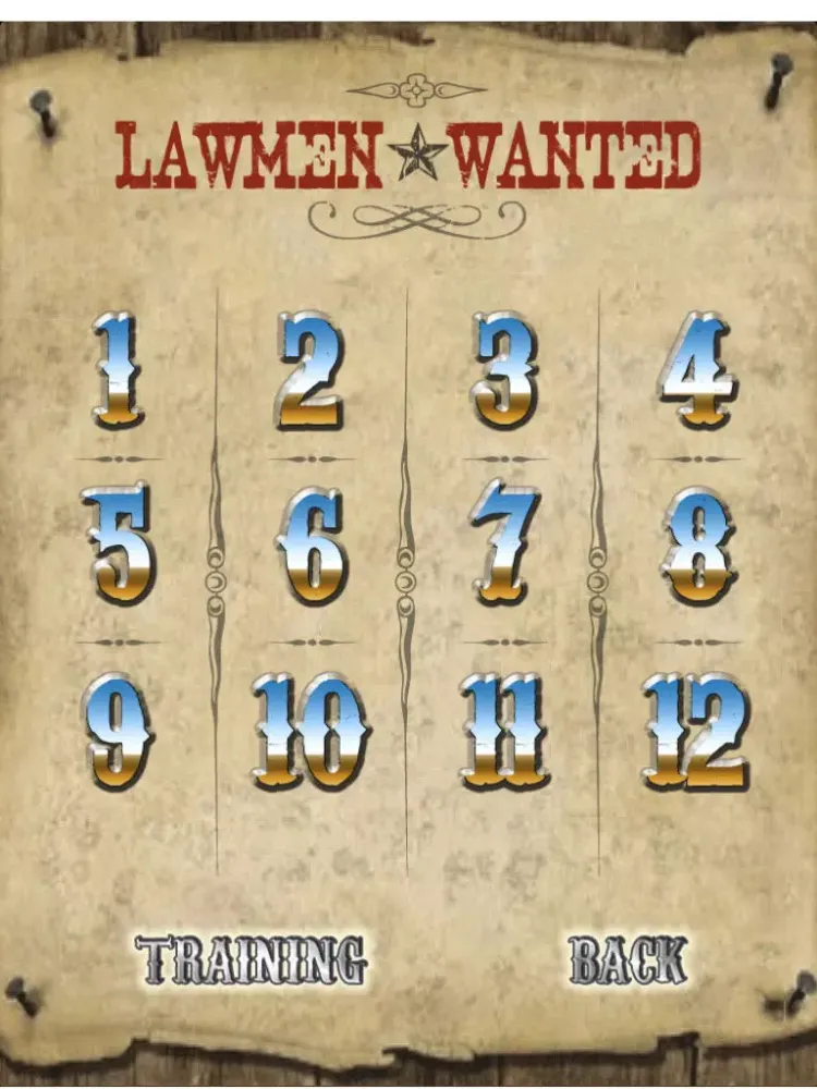 Capturas de tela do A Western Shootout: A Fun Free Shooting Gallery iPad 