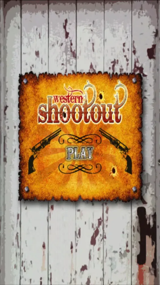 Capturas de tela do A Western Shootout: A Fun Free Shooting Gallery