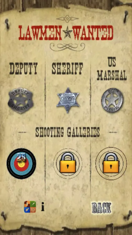 Capturas de tela do A Western Shootout: A Fun Free Shooting Gallery