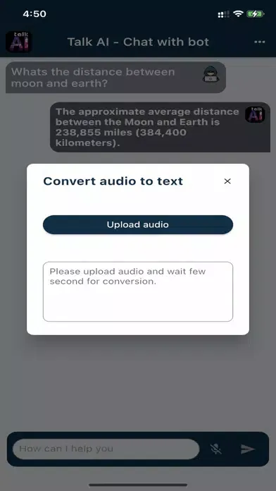 Captures d'écran de Talk AI - Chat with AI