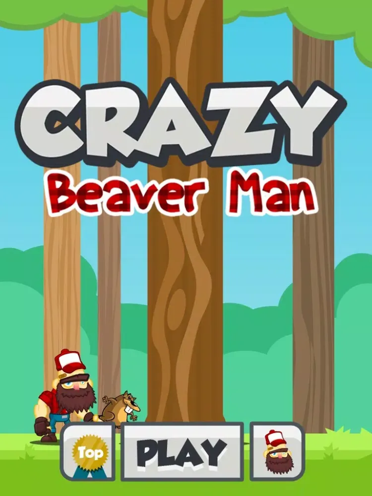 Zrzuty ekranu Crazy Beaver Man - Chop Wood and be a LumberJack iPad 