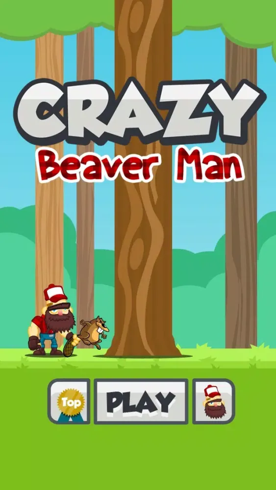 Zrzuty ekranu Crazy Beaver Man - Chop Wood and be a LumberJack