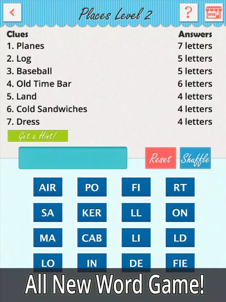 Just Seven Words 2 - More Challenges for Word Game Experts iPad  سکرین شاٹس