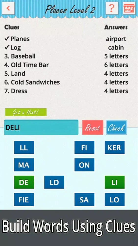 Just Seven Words 2 - More Challenges for Word Game Experts سکرین شاٹس