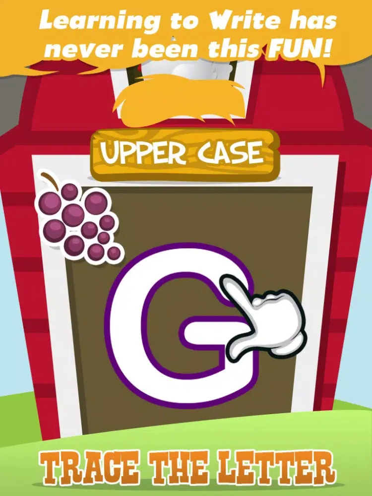 ภาพหน้าจอของ Letter Trace with Uppercase, Lowercase, and Short Words iPad 