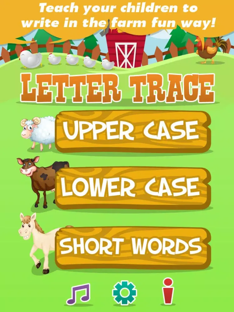 ภาพหน้าจอของ Letter Trace with Uppercase, Lowercase, and Short Words iPad 
