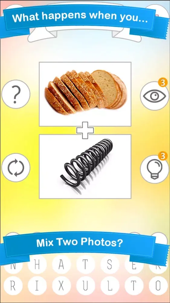 Zrzuty ekranu Mix Two Photos - A Word Photo Puzzle Game for your Brain