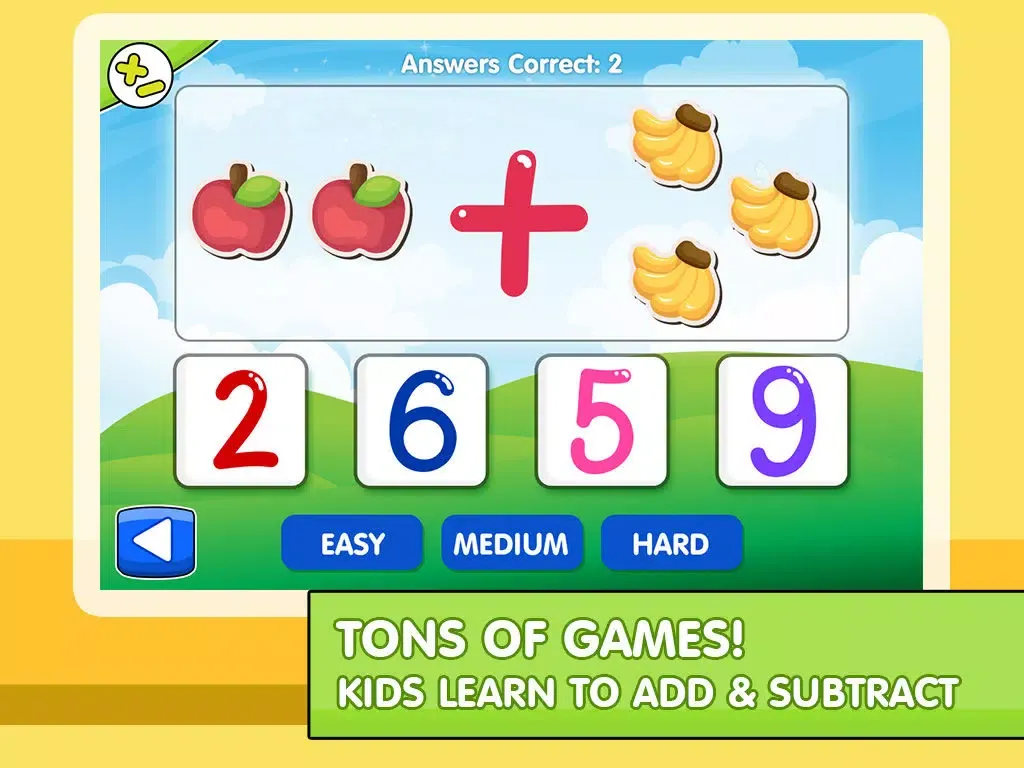 Educational Games for Kids - Learning Mini Games with Math, Time, Counting, Numbers, and Shapes iPad  Screenshots