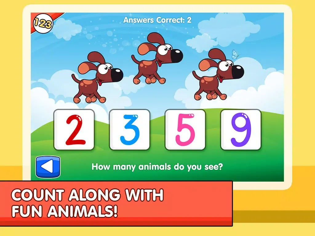 Educational Games for Kids - Learning Mini Games with Math, Time, Counting, Numbers, and Shapes iPad  Screenshots