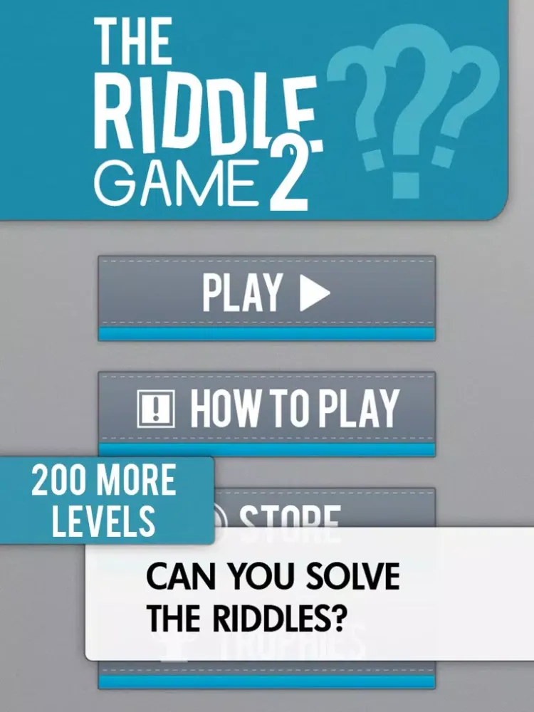 Captures d'écran de The Riddle Game 2 - Guess the Little Riddles Games iPad 
