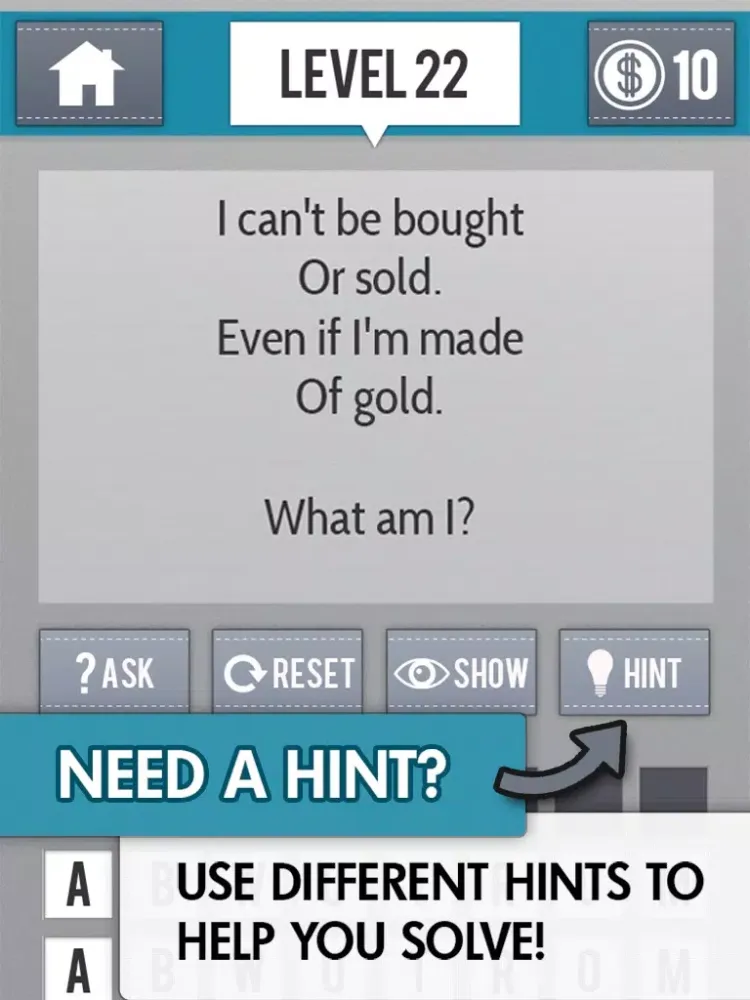 Captures d'écran de The Riddle Game 2 - Guess the Little Riddles Games iPad 