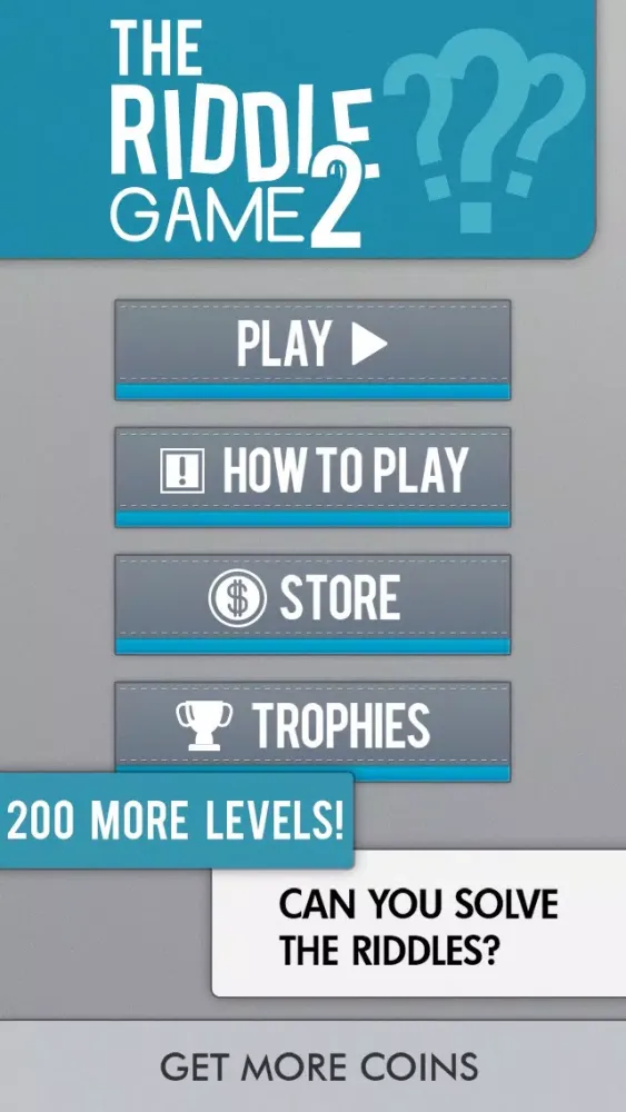 Captures d'écran de The Riddle Game 2 - Guess the Little Riddles Games