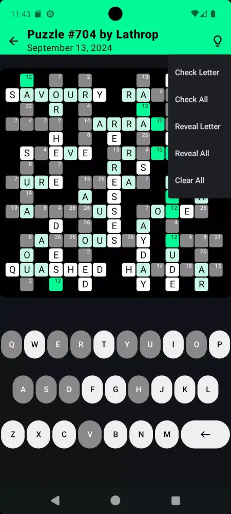 Tangkapan layar Codeword