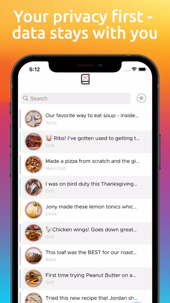 Sonas Chef Journal应用截图