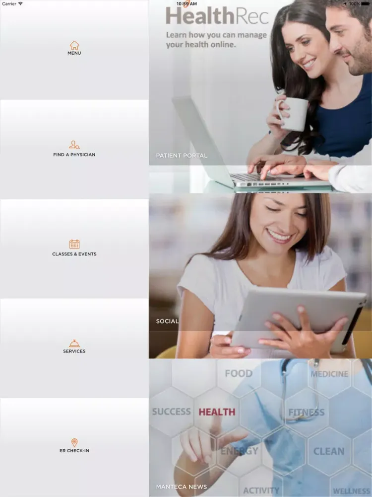 Capturas de pantalla de Doctors Hospital Manteca iPad 