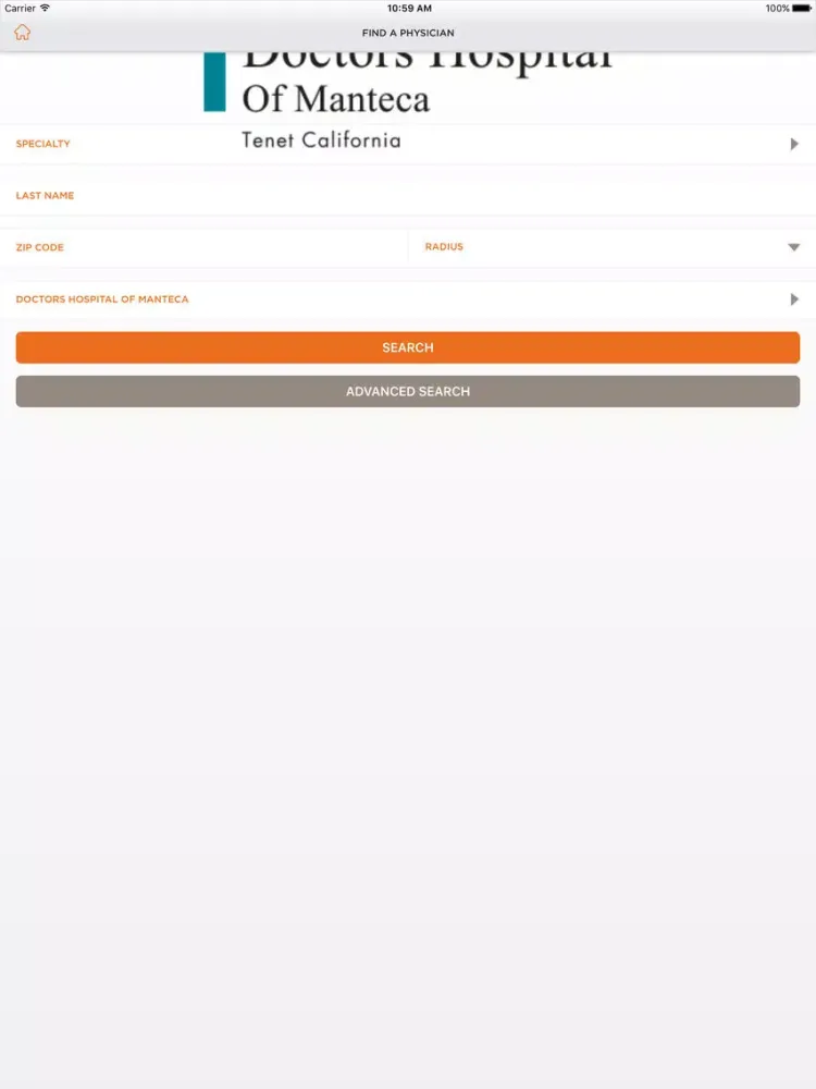 Capturas de pantalla de Doctors Hospital Manteca iPad 