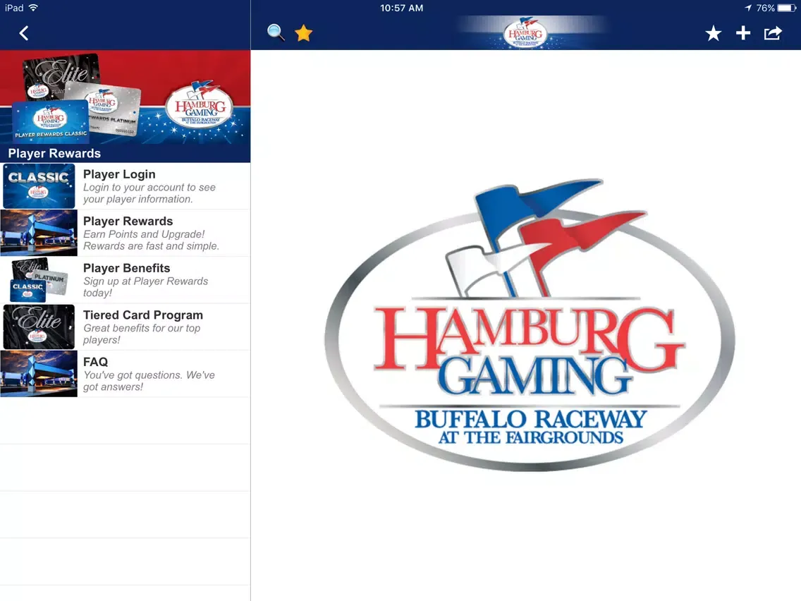 Ảnh chụp màn hình của Hamburg Gaming iPad 
