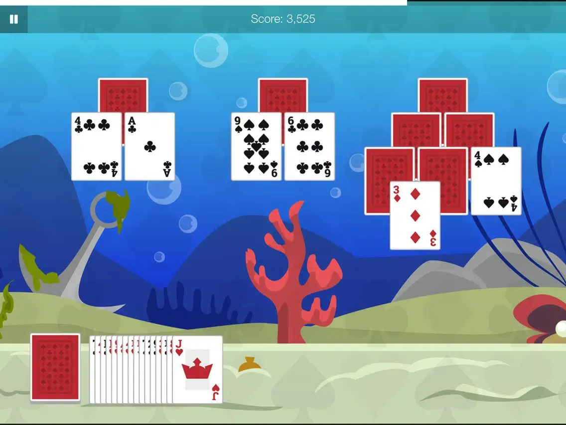 Скриншоты Tri-Peak Solitaire iPad 