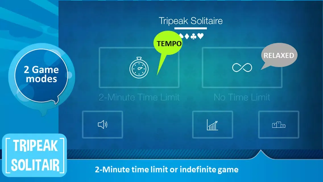 Скриншоты Tri-Peak Solitaire