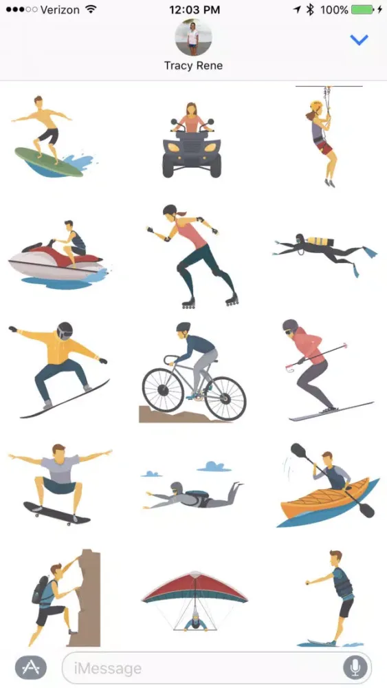 Capturas de pantalla de Extreme Sport - Sticker Pack