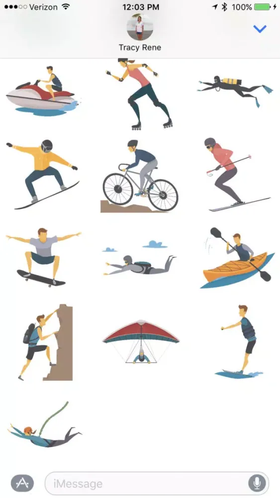 Capturas de pantalla de Extreme Sport - Sticker Pack