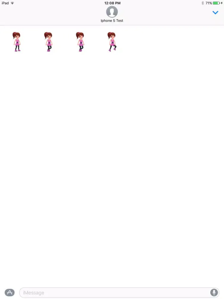 Screenshot di Go Girl - Sticker Pack iPad 