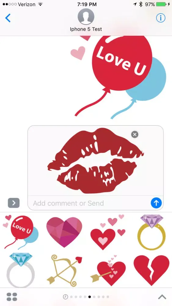 LuvU - Sticker Pack Screenshots