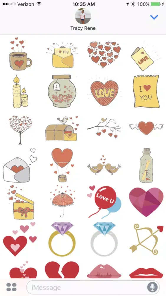 LuvU - Sticker Pack Screenshots