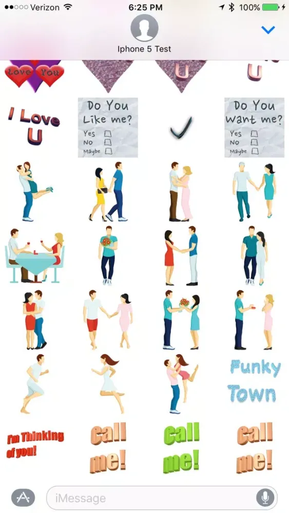 LuvU - Sticker Pack Screenshots