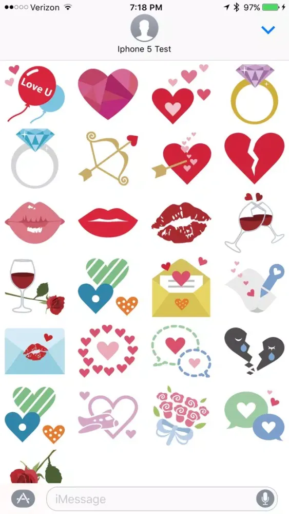 LuvU - Sticker Pack Screenshots
