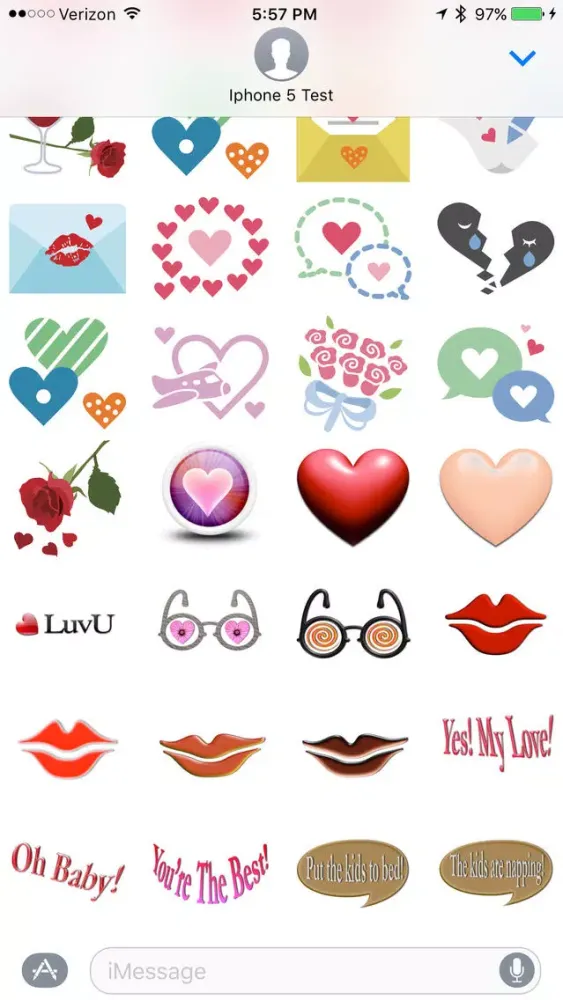 LuvU - Sticker Pack Screenshots