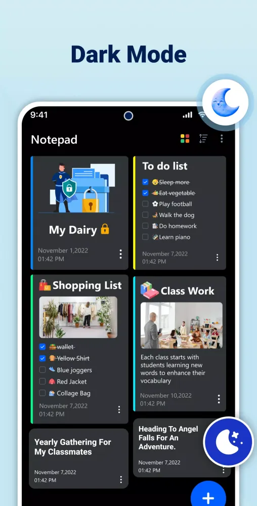 B Notes – Notepad Notebook app 스크린샷