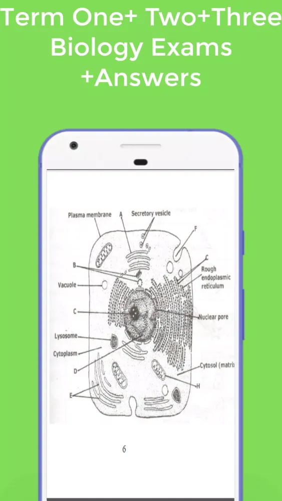 Screenshot di Biology Form 1 Exams + Answers