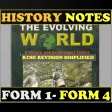 History Notes Form 1-4 [kcse]