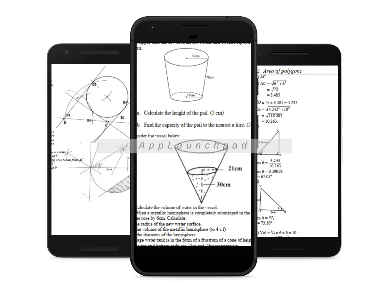 Math Topical Questions+Answers Screenshots