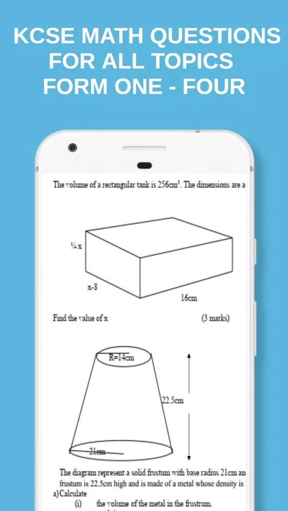 Math Topical Questions+Answers Screenshots
